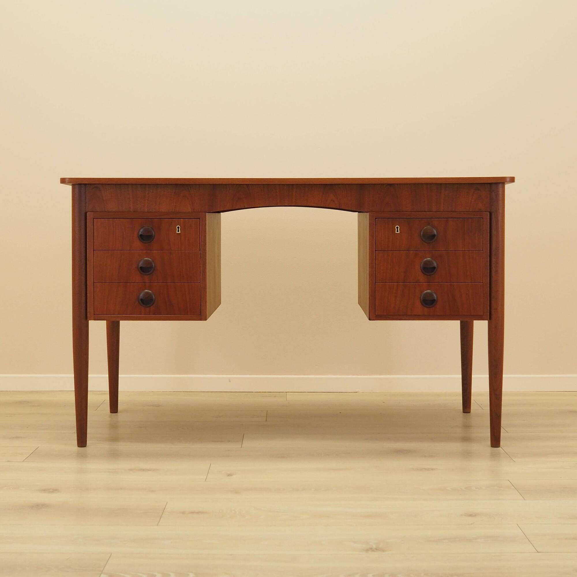 Teak desk, Danish design, 1970s, made in Denmark