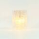 Mid-Century Modern Ice Glass Wall Light from Doria, Germany, 1960s