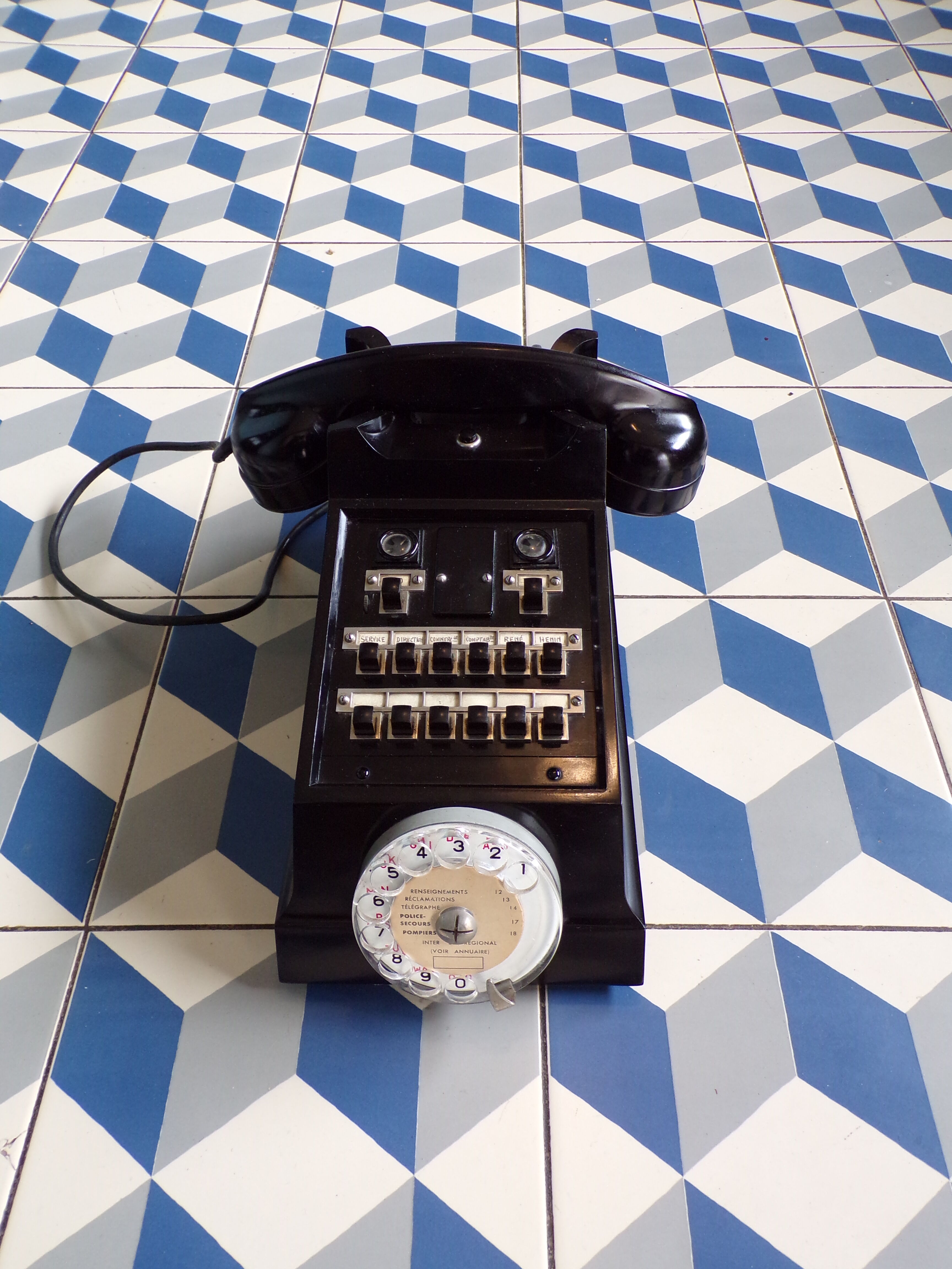 Standard vintage bakelite phone
