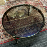 Empire style coffee table in solid bronze