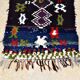 Vintage Moroccan Berber Boucherouite rug 205 x 87 cm (Perfect condition)