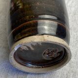 Glazed stoneware vase
