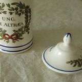 Medicine pot apothecary earthenware of st clement