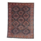 Vintage Kamseh rug 147x203 cm, medium, tribal oriental carpet 2542