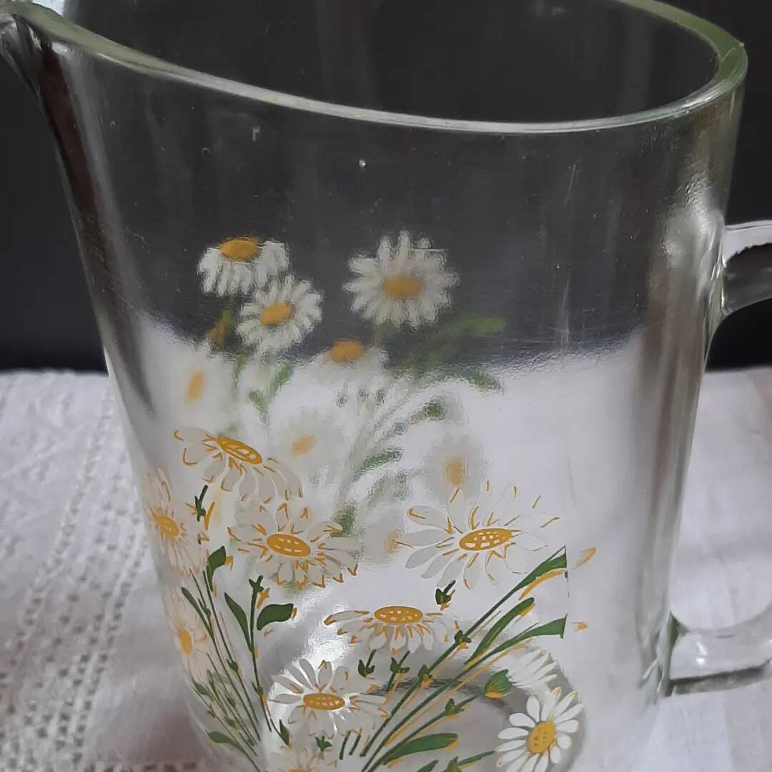Carafe marguerites