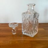 Carafe à whisky ciselée