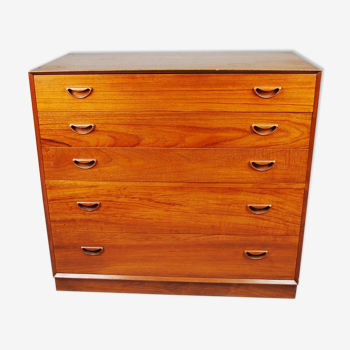 Mid-Century Chest of Drawers by Peter Hvidt & Molgaard-Nielson