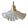 Antique glass pendant