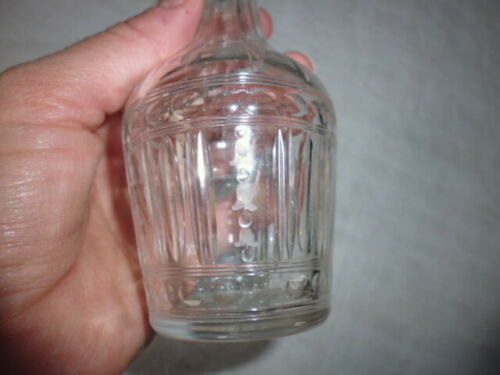 Crystal carafe bottle carafon size 1900 Baccarat Saint Louis