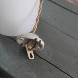 Hanging lamp in opaline