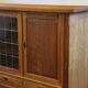 Cabinet en chêne moderne danois des années 1960 dans le style de Henning Kjærnulf.