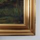 Peinture « The Forest Mill », design scandinave, années 1970, de C. May