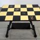Vintage metal and ceramic side table from the 1950s/60s