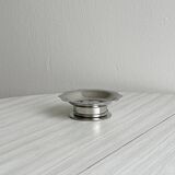 Silver-plated metal butter dish Coquillor