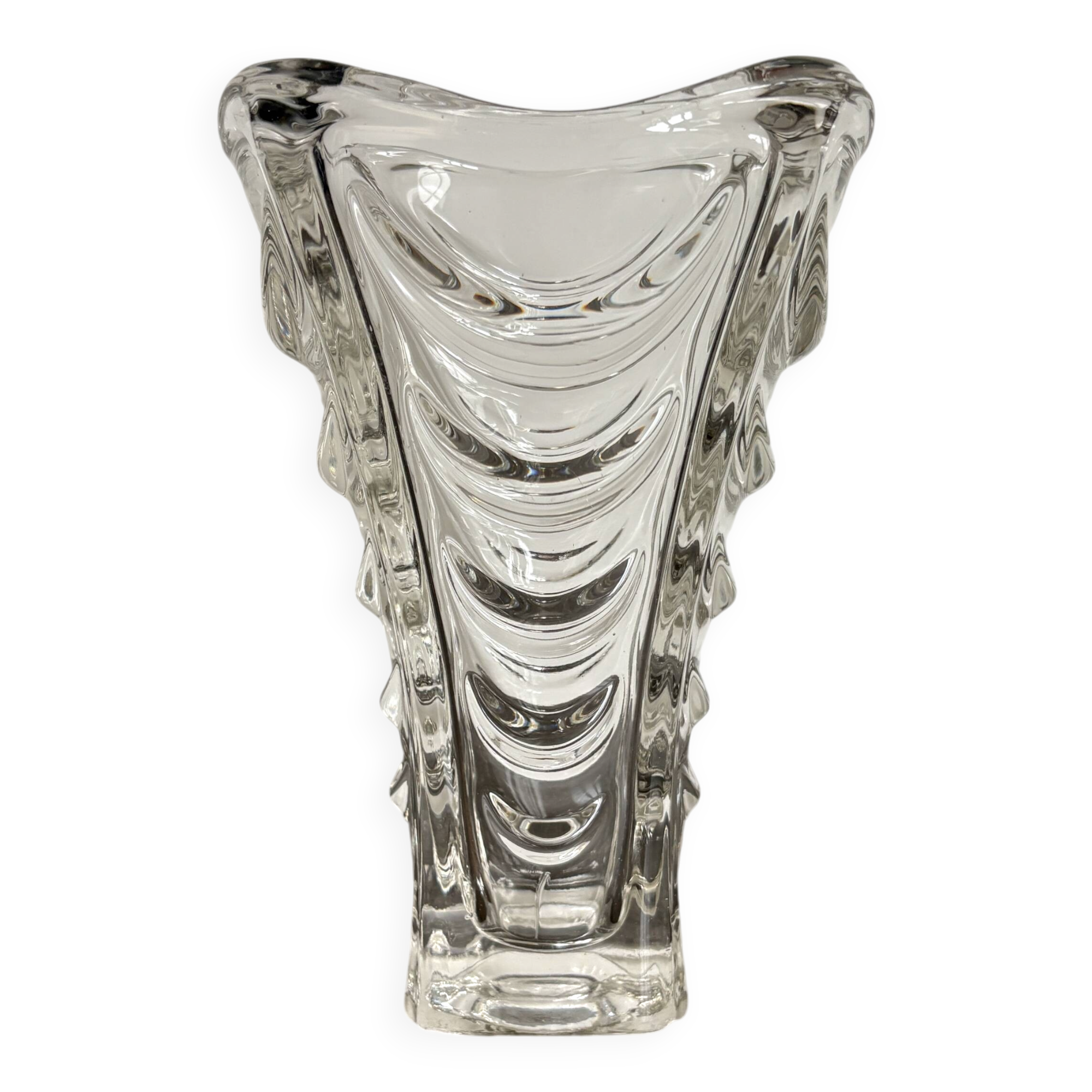 Vintage vase V. Hanuš - Heřmanova Huť, Czechoslovakia