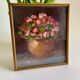 Flower Oil Painting, 1950s