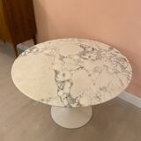 Eero Saarinen Tulip Dining Table marble 70s