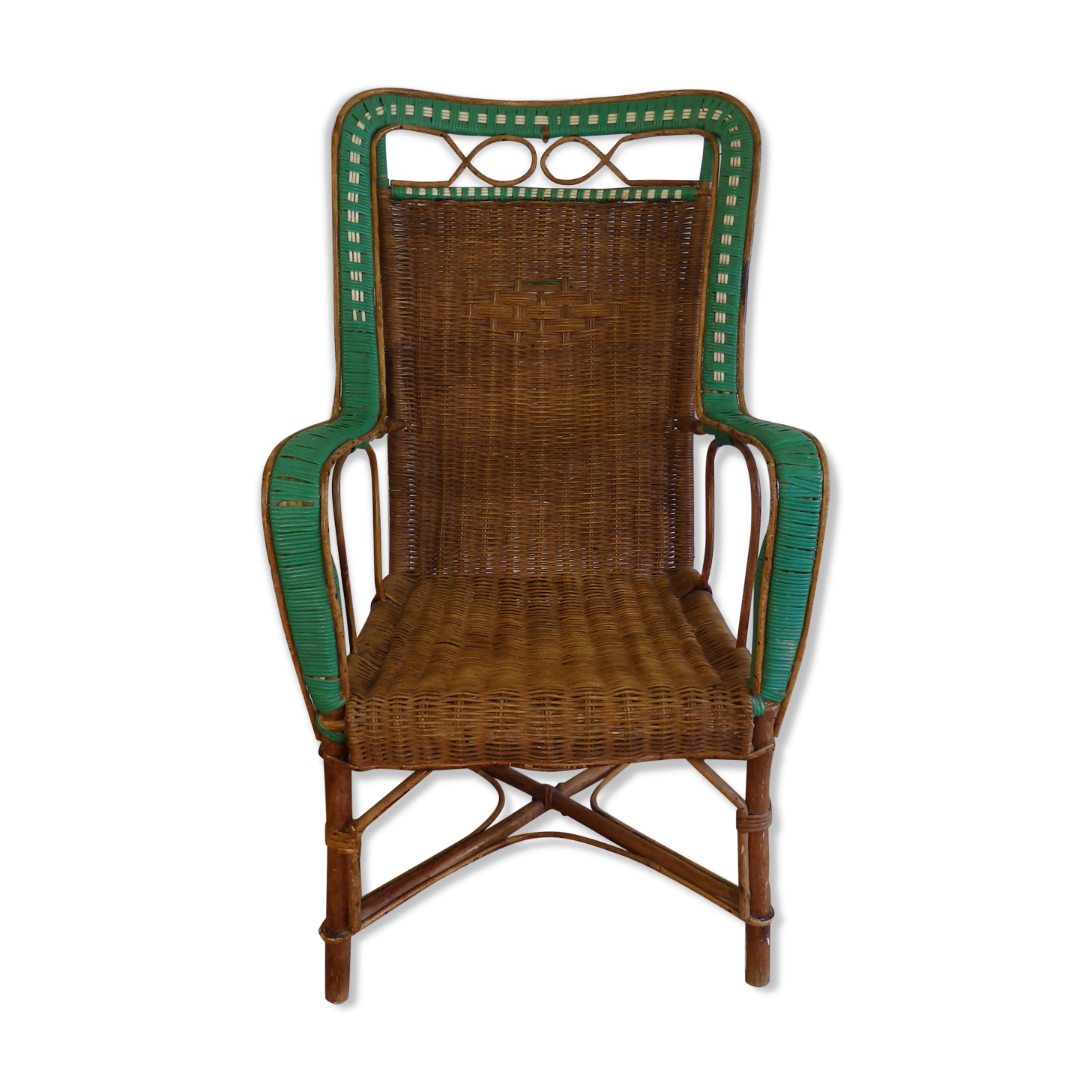 Fauteuil en rotin