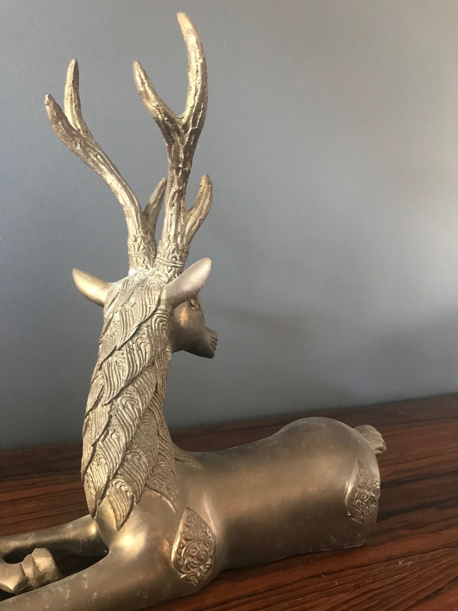 Brass deer 1970