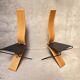 Series of 4 Chairs by Pietro Arosio for Airon 1980