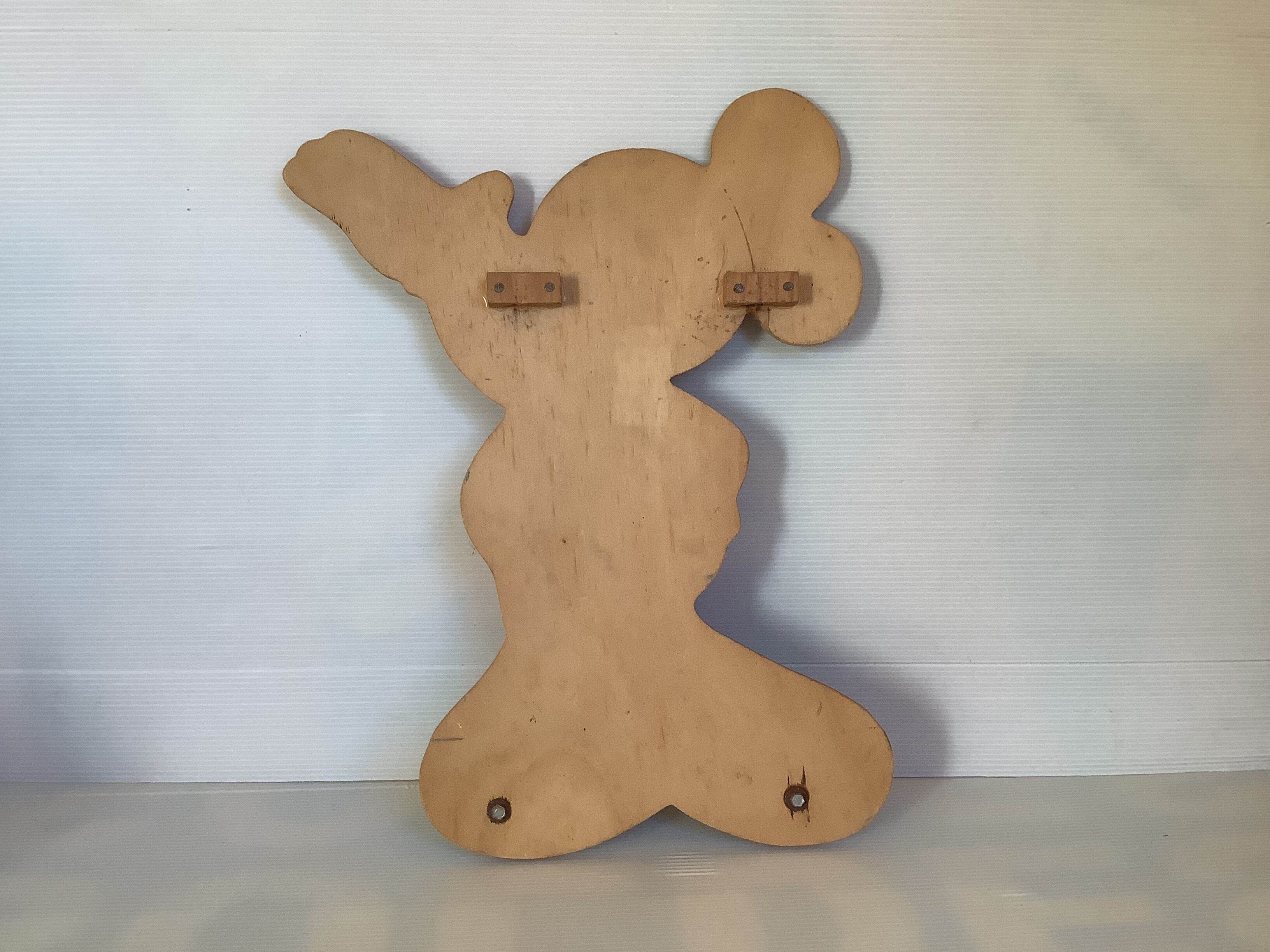 Old coat rack Mickey vila soldevila sa Spain in wood