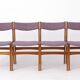 4 Mid-century Vintage Chairs, 1960s, Danish, Teak, Set of 4