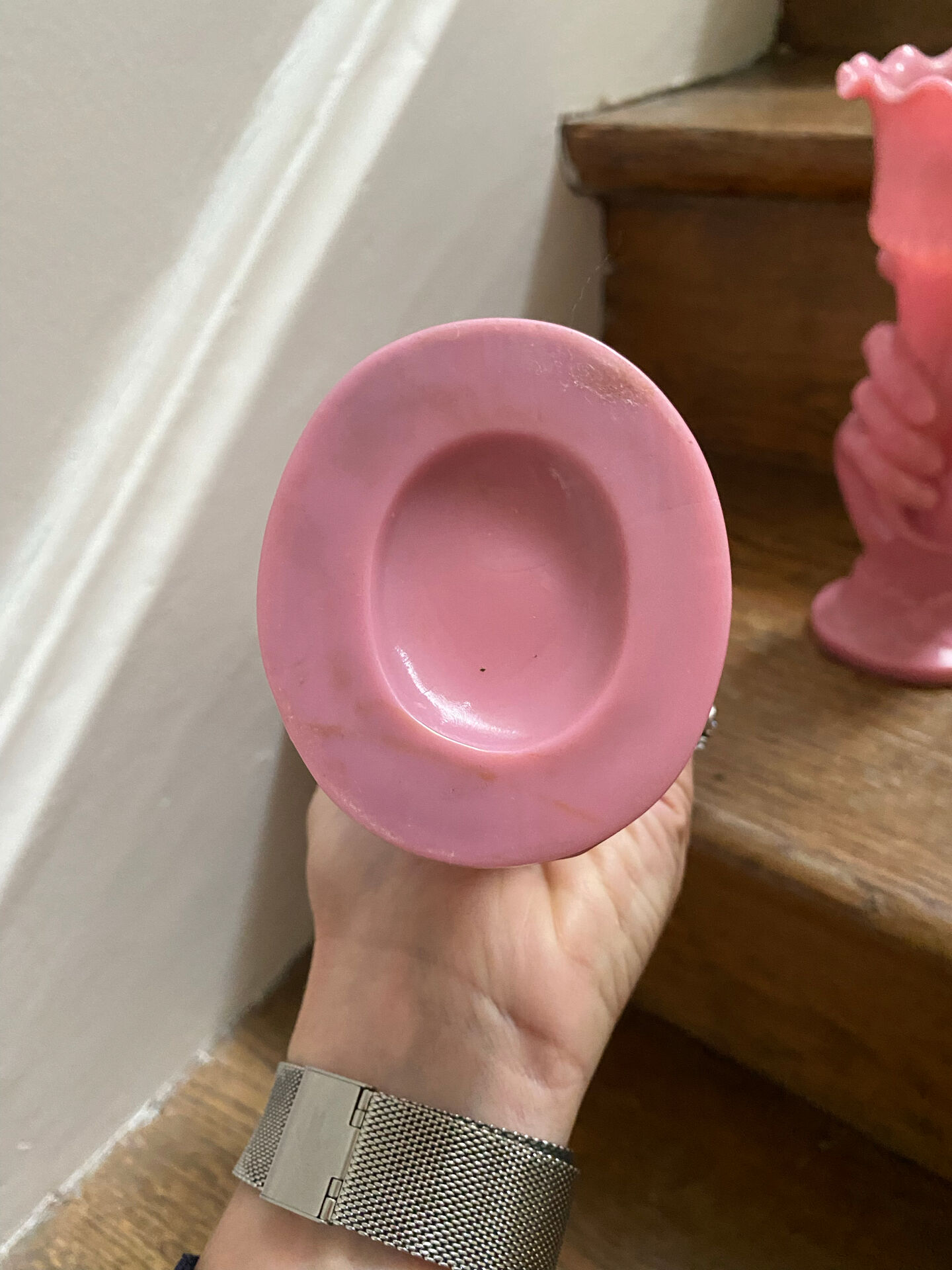 Pair of cornucopia vases