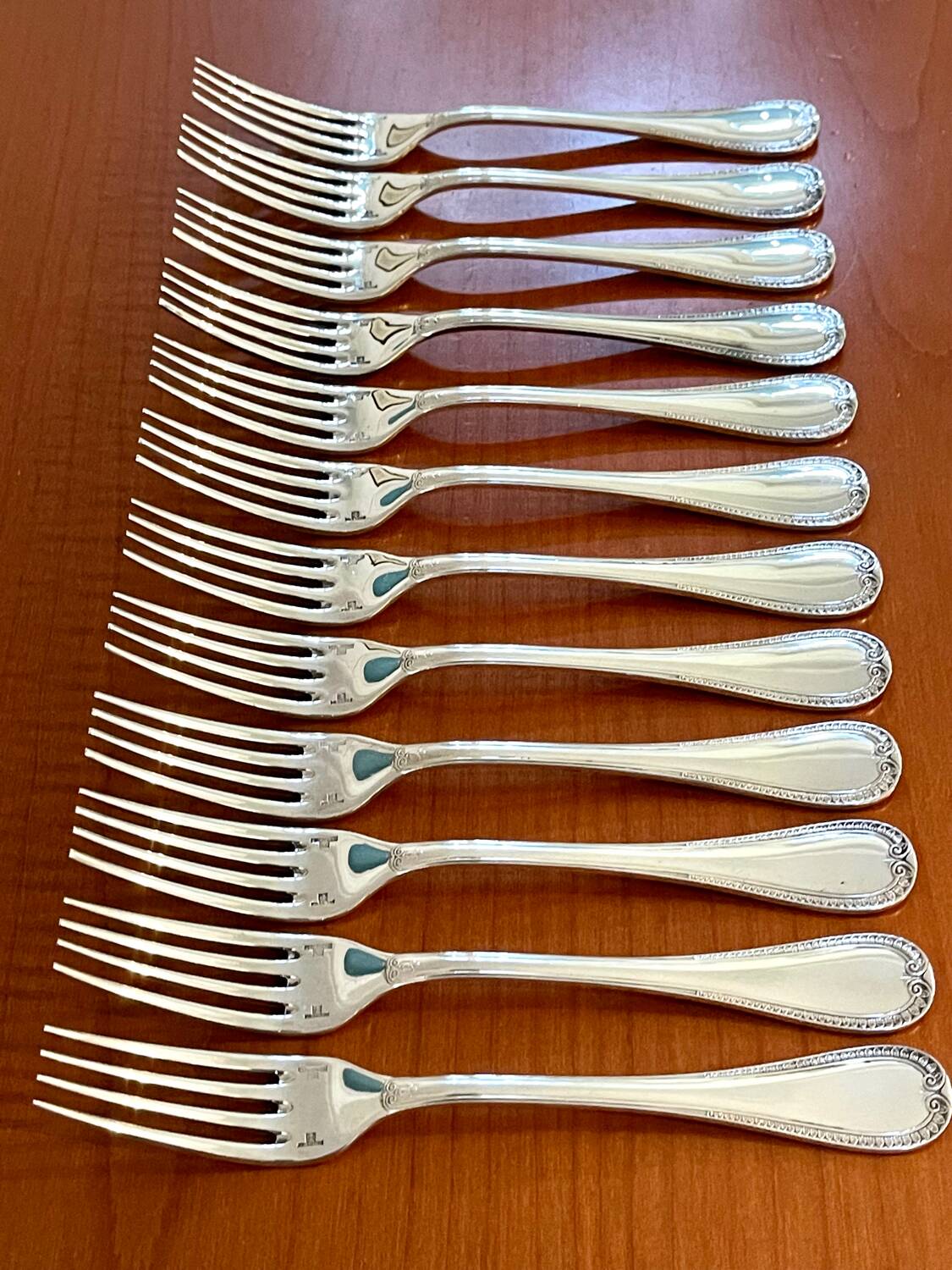 Christofle Malmaison 12 dessert forks 17 cm new condition