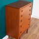 Commode rétro en teck des années 1960 BCM