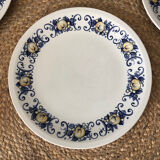 Lot d’assiettes plates Cadiz