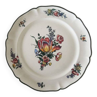 15 Anciennes Assiettes Plates en Faïence Villeroy & Boch – 1562 – Tulipe