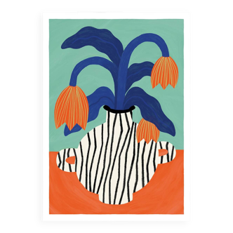 TULIPS - A4 illustration