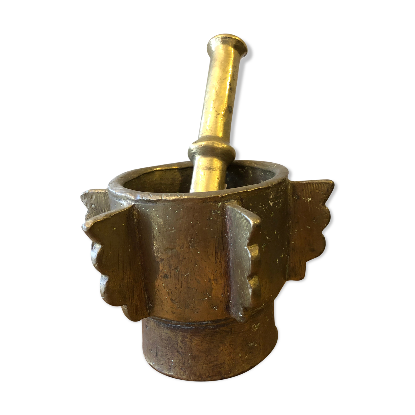 Bronze mortar