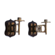 Pair of wall candle holders