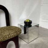 7 black ceramic plates