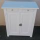 Very beautiful vintage Parisian furniture with 2 white doors from 1940