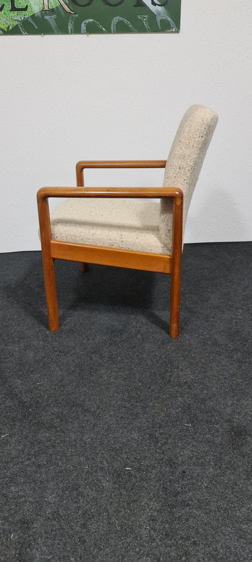 Vintage teak Danish design armchair by SVA Mobler Denmark