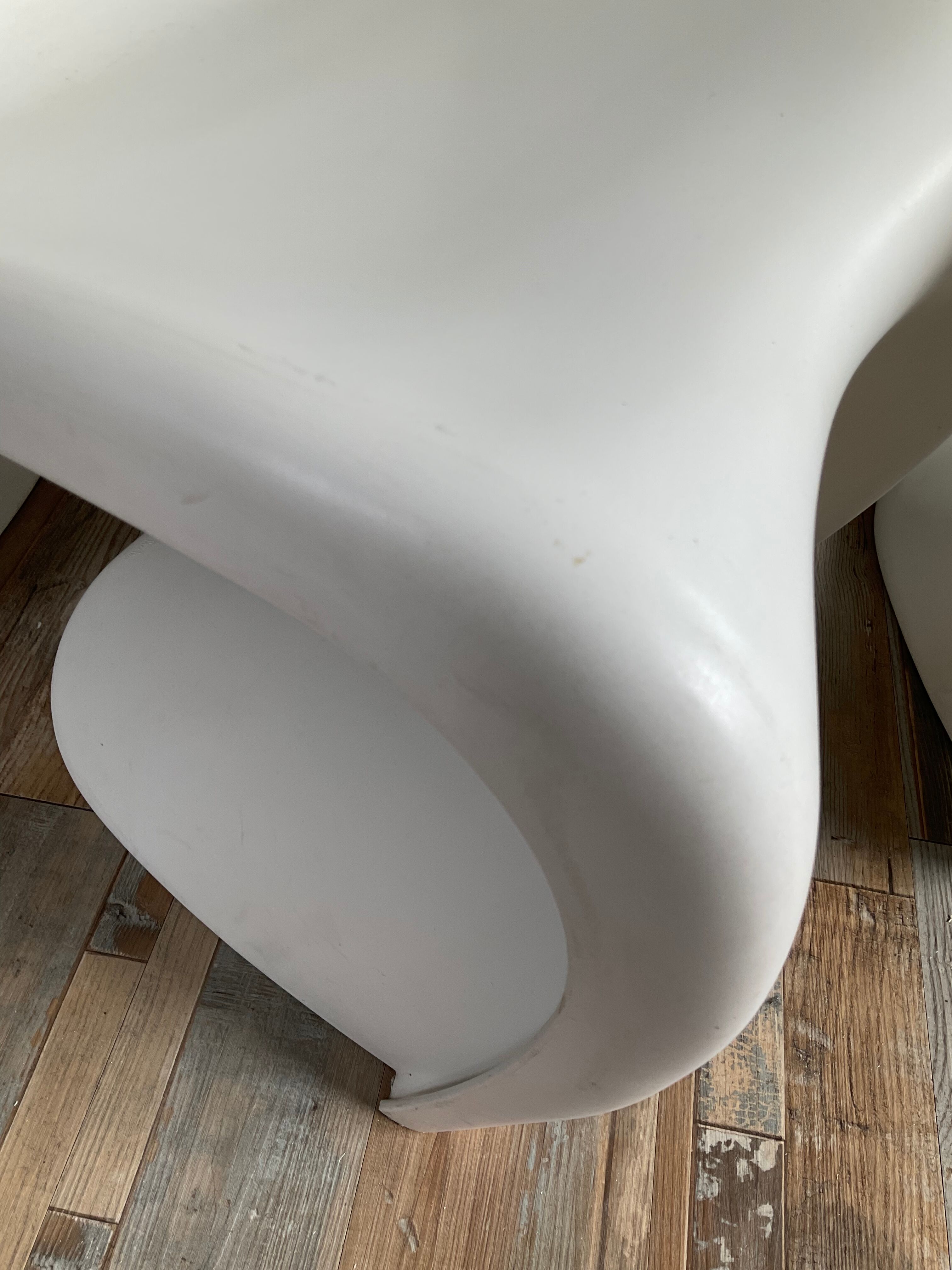 Series of 6 Verner Panton chairs for Vitra
