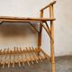 Rattan sofa end