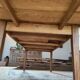 Table de ferme en chêne massif 200x100 avec sa rallonge de 60x100