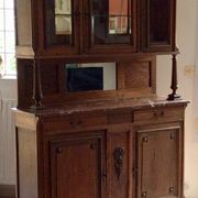 Solid oak buffet around 1900s