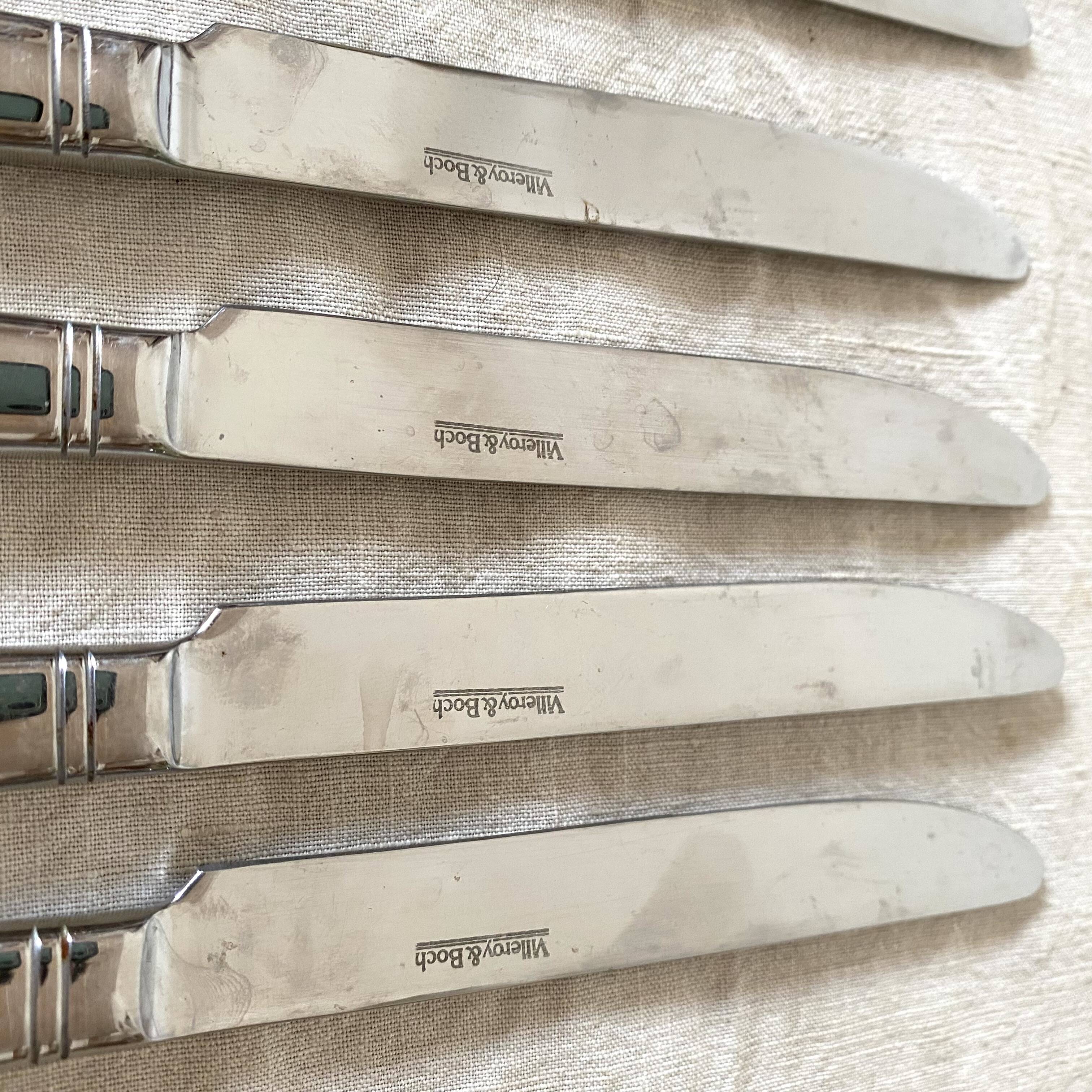 Villeroy and Boch stainless steel knives x12