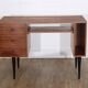 Bureau vintage scandinave en bois 1960