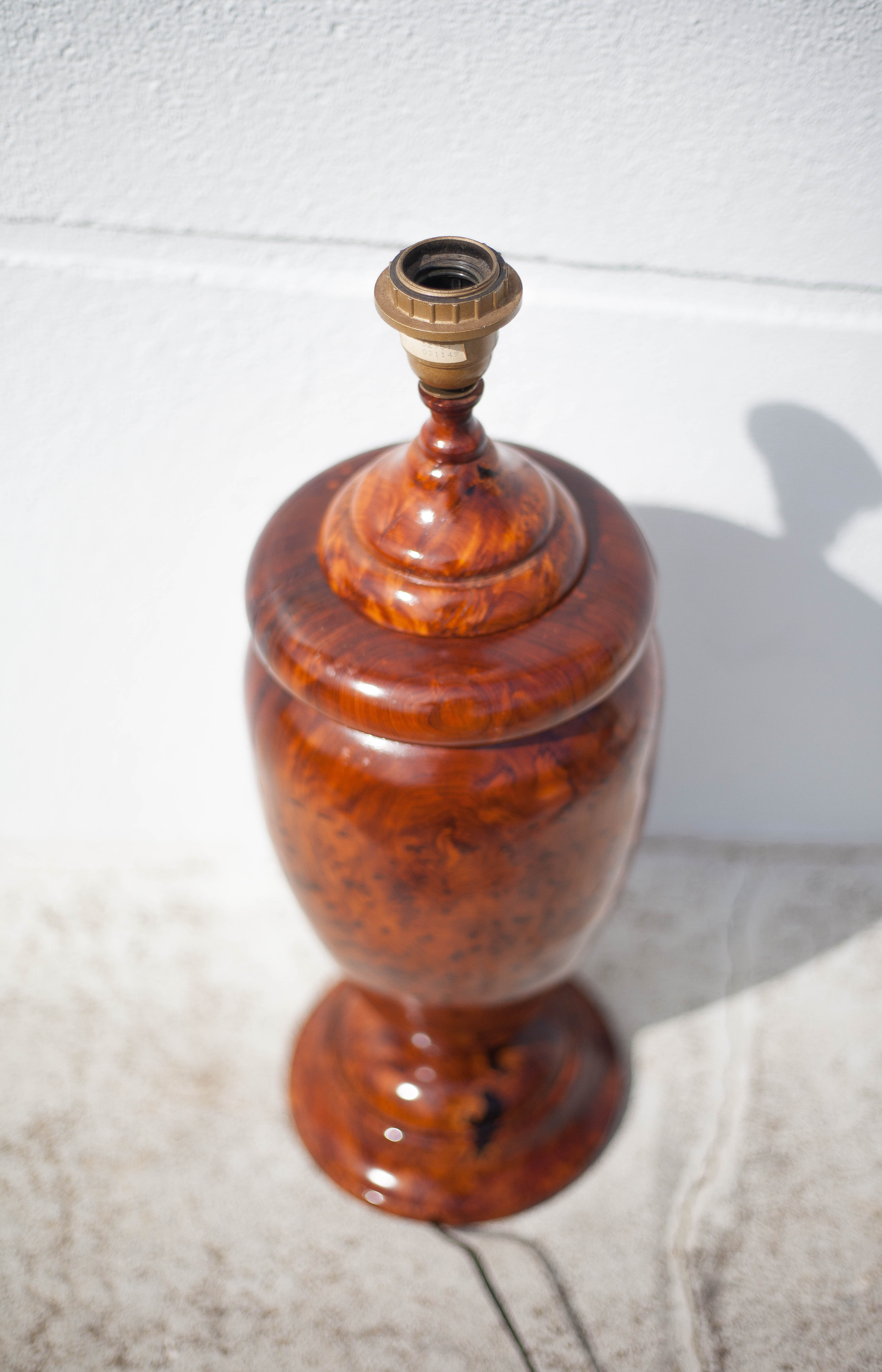 Louis Drimmer solid wood lamp