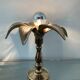 Golden palm lamp from the 70s