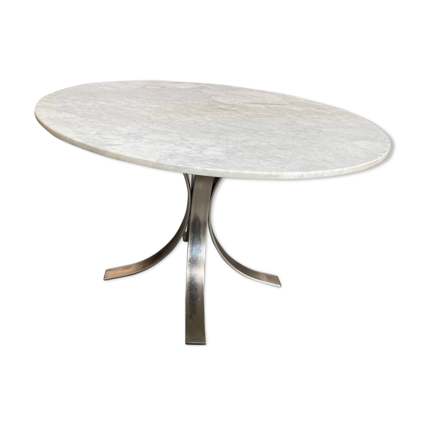 1970s marble round table