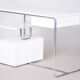 White Bauhaus writing desk made in 1930s Germany - Restored