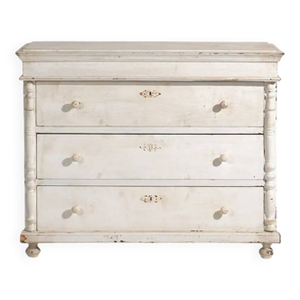 Antique white commode (c.1900) #18