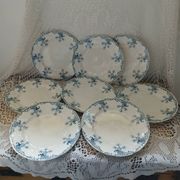 Longwy iron earth dinnerware set