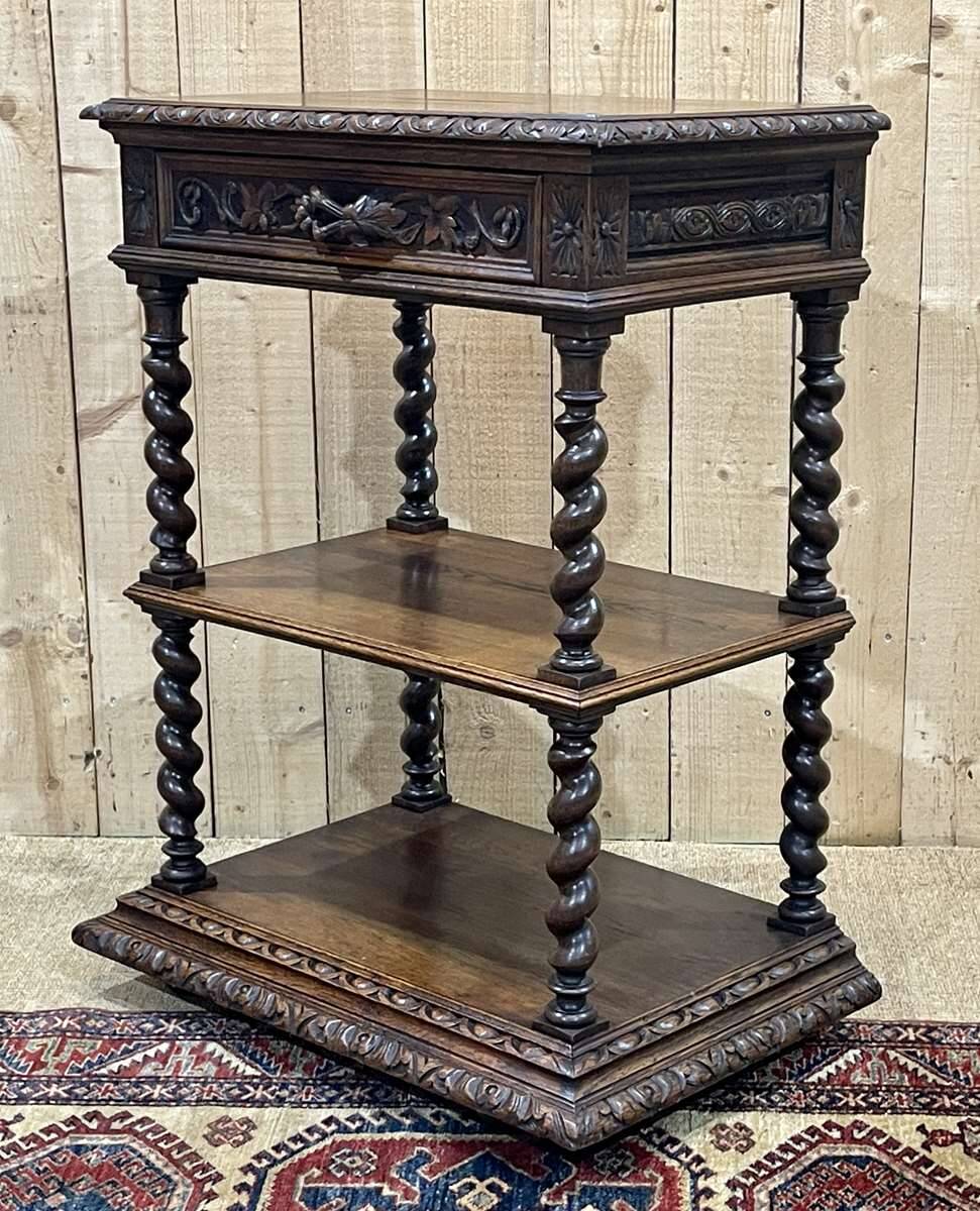 Henry II console in oak early 20th century